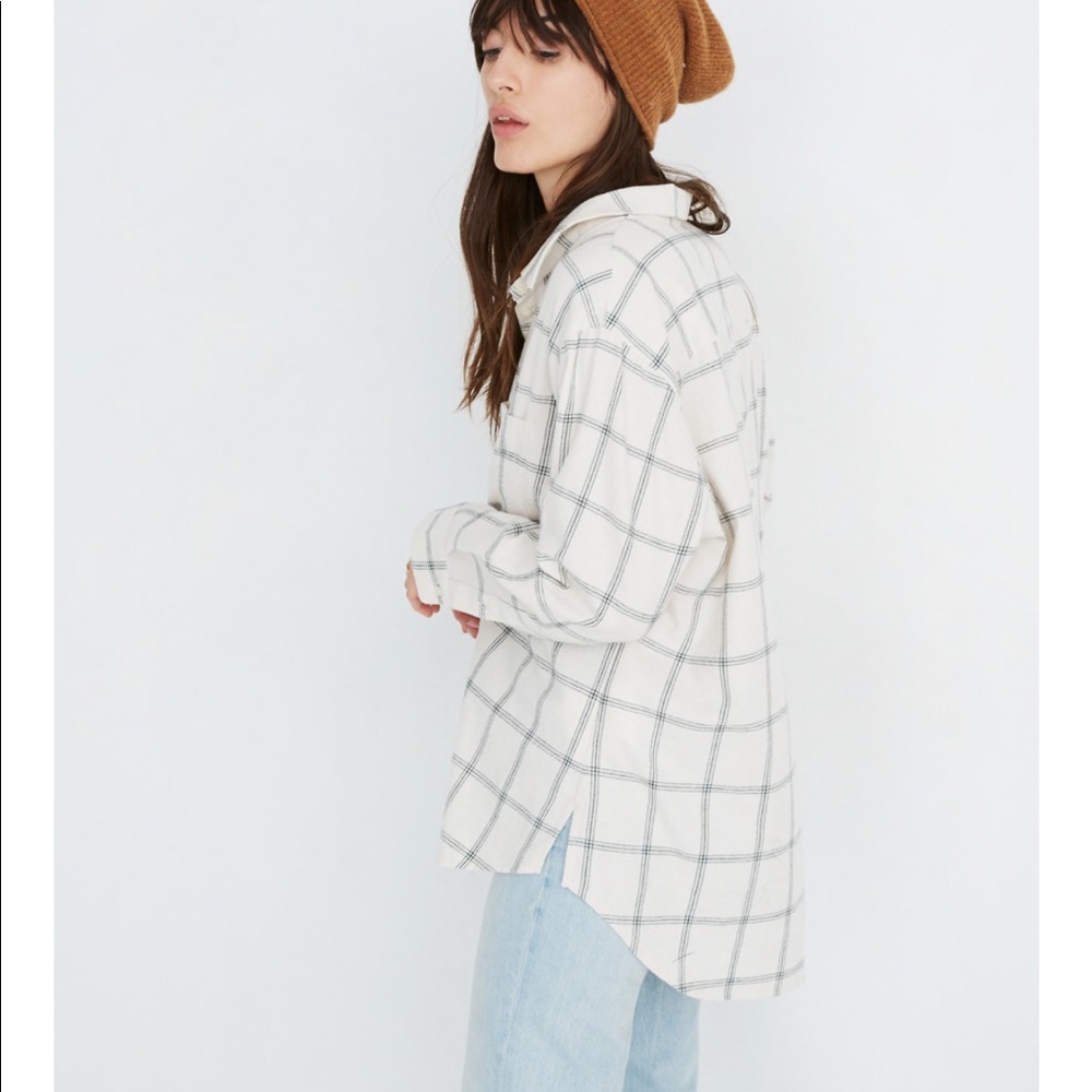 Madewell Oversized Ex-boyfriend Flannel